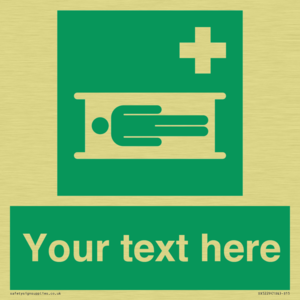 Custom Stretcher Sign